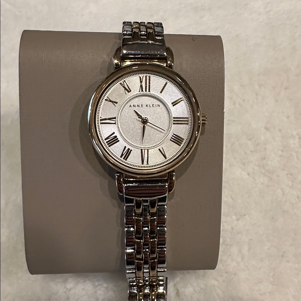 Anne Klein two tone  watch